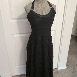 Killstar Nightwire halter dress